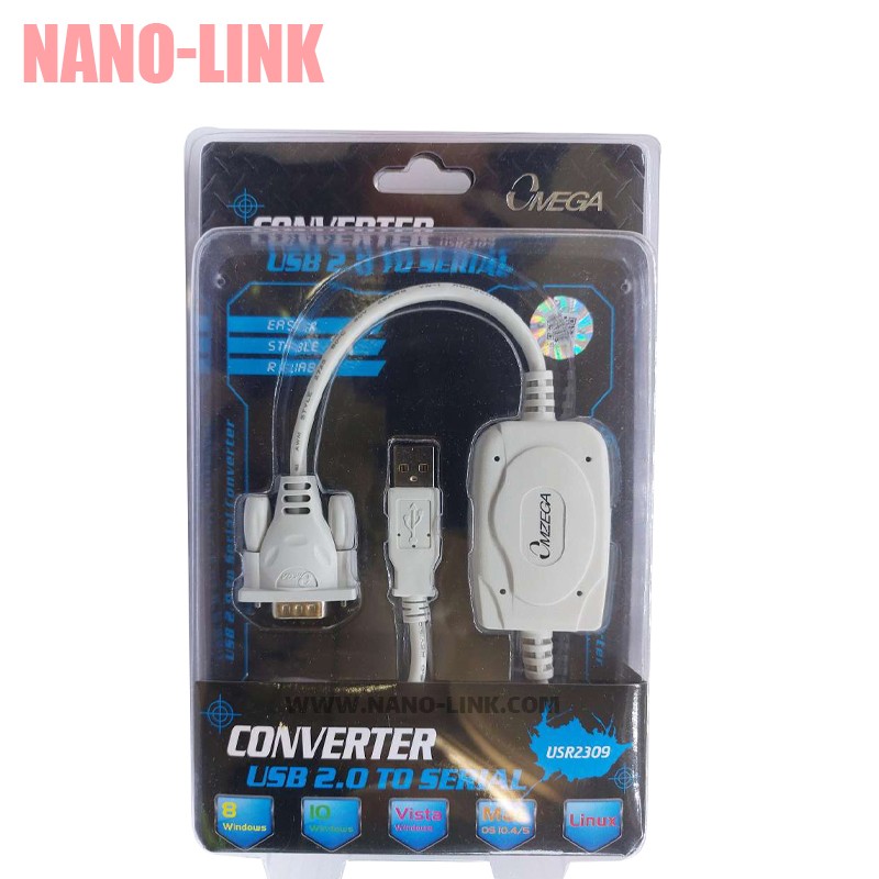 کابل تبدیل سریال به USB امگا اورجینال