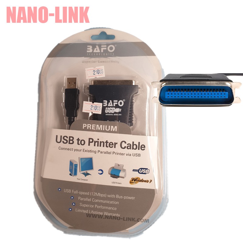 کابل تبدیل پارالل سنترونیک به USB بافو اورجینال