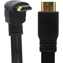 کابل HDMI فلت 30 سانت 90 درجه