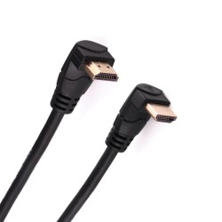کابل HDMI فلت 30 سانت دو سر 90 درجه