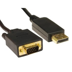 کابل تبدیل Displayport به VGA طول 1.8 متر