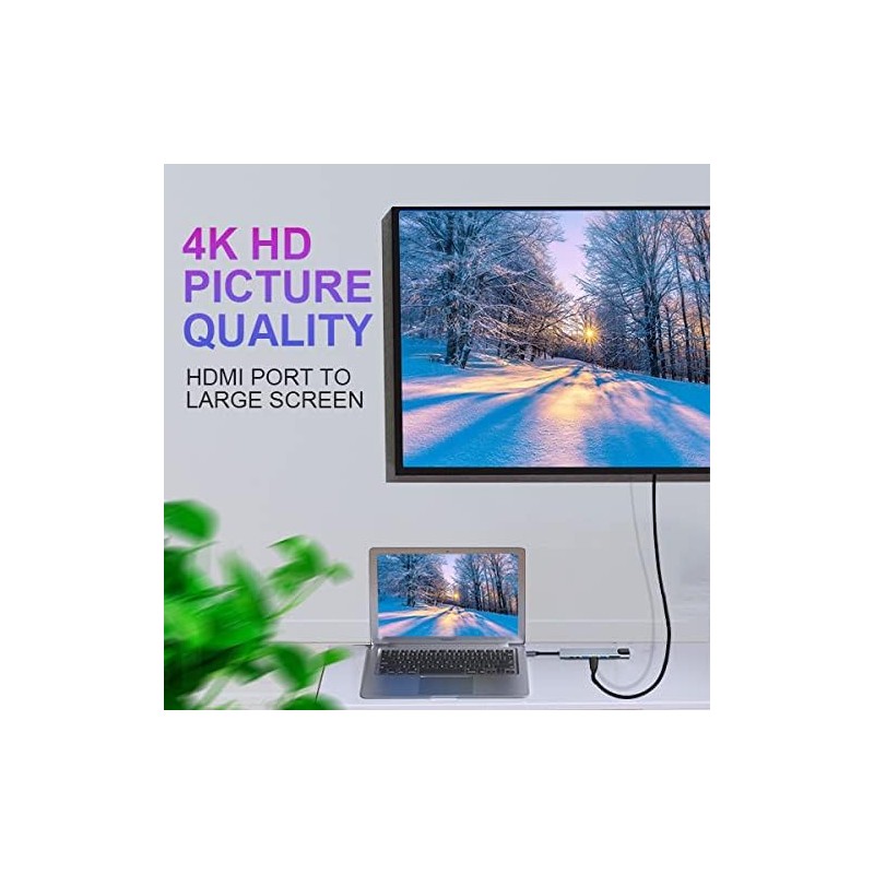 هاب Type-C تایپ سی 8کاره