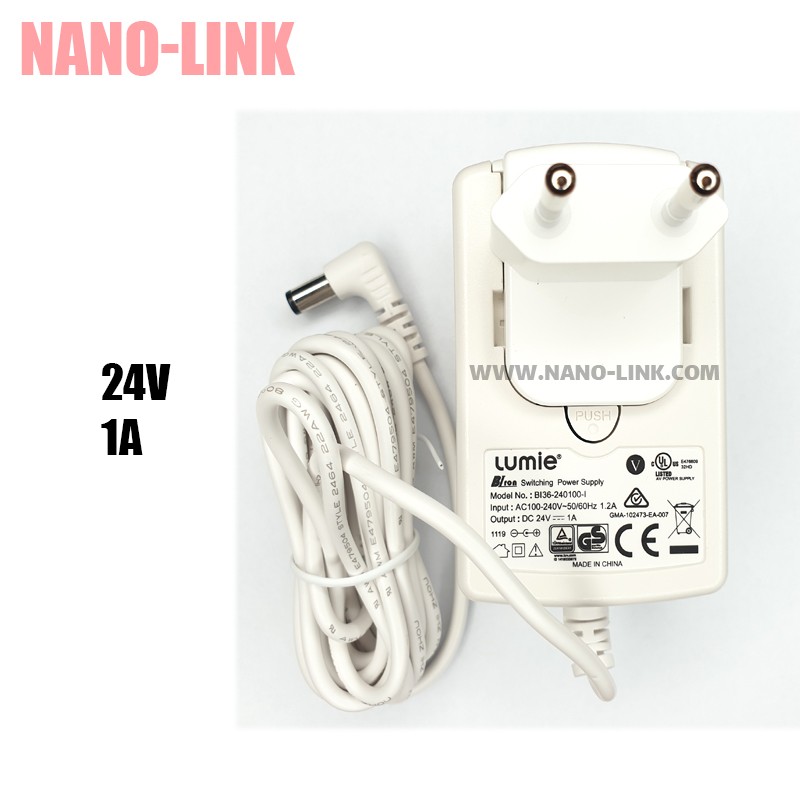 آداپتور 24 ولت 1 آمپر دیواری اورجینال