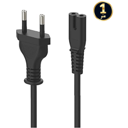 کابل برق 2 چاک اورجینال 1 متر