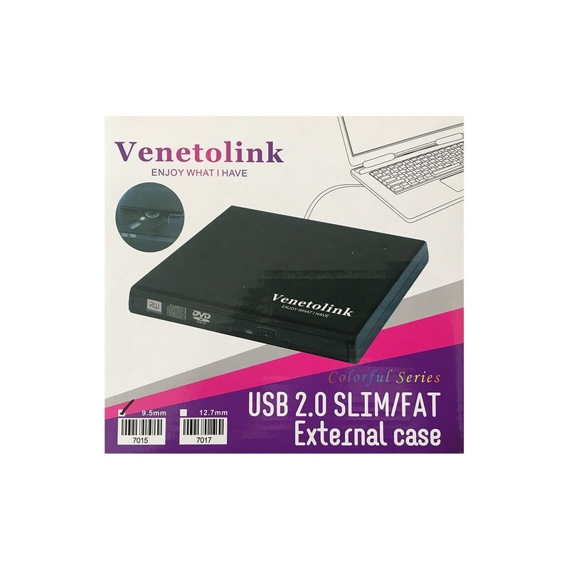 باکس DVD رایتر لپ تاپ نازک 9.5 میل USB 3.0