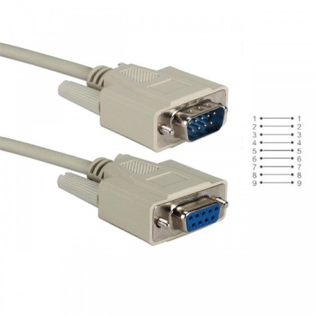 کابل سریال 9 پین نر و ماده 3 متر