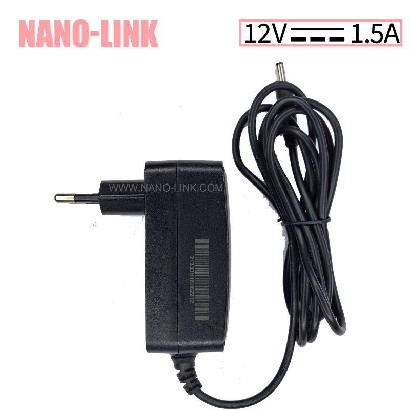 آداپتور 12 ولت 1.5 آمپر دیواری اورجینال