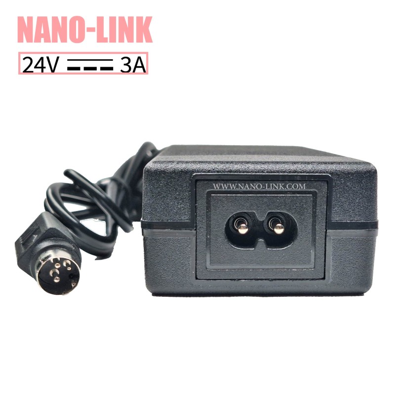 آداپتور 24 ولت 3 آمپر سه پین