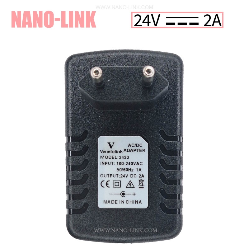 آداپتور 24 ولت 2 آمپر دیواری