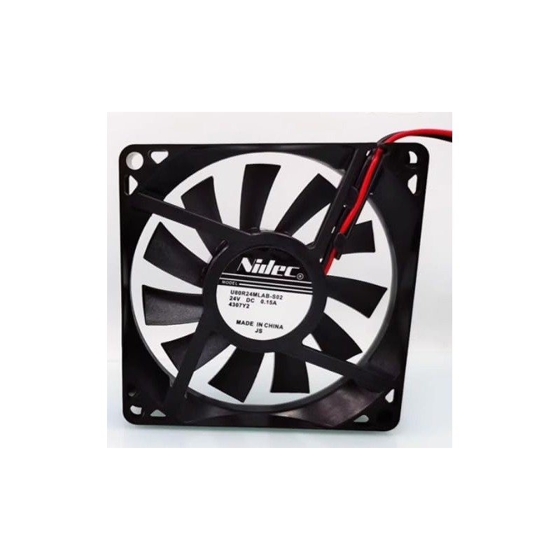 فن 24 ولت 0.15 آمپر بلبرینگی سایز 1.5*8*8