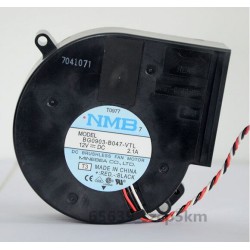 فن حلزونی 12 ولت 2.1 آمپر بلبرینگی سایز 3.2*9*9