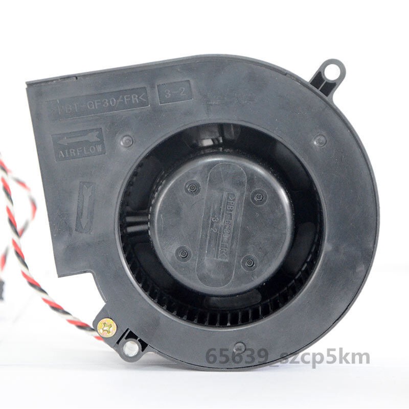 فن حلزونی 12 ولت 2.1 آمپر بلبرینگی سایز 3.2*9*9