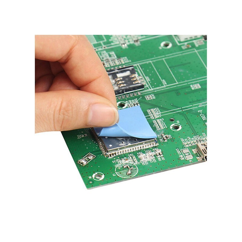 پد سیلیکون حرارتی حرفه ای ضخامت 1 میل 5.5 وات سایز 1*4*4 سانت