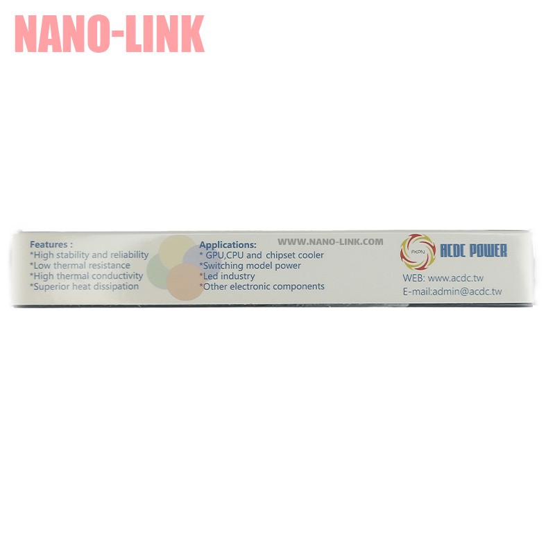 خمیر سیلیکون 30 گرمی برند ACDC ضریب حرارتی 15 وات