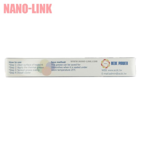 خمیر سیلیکون 30 گرمی برند ACDC ضریب حرارتی 13 وات