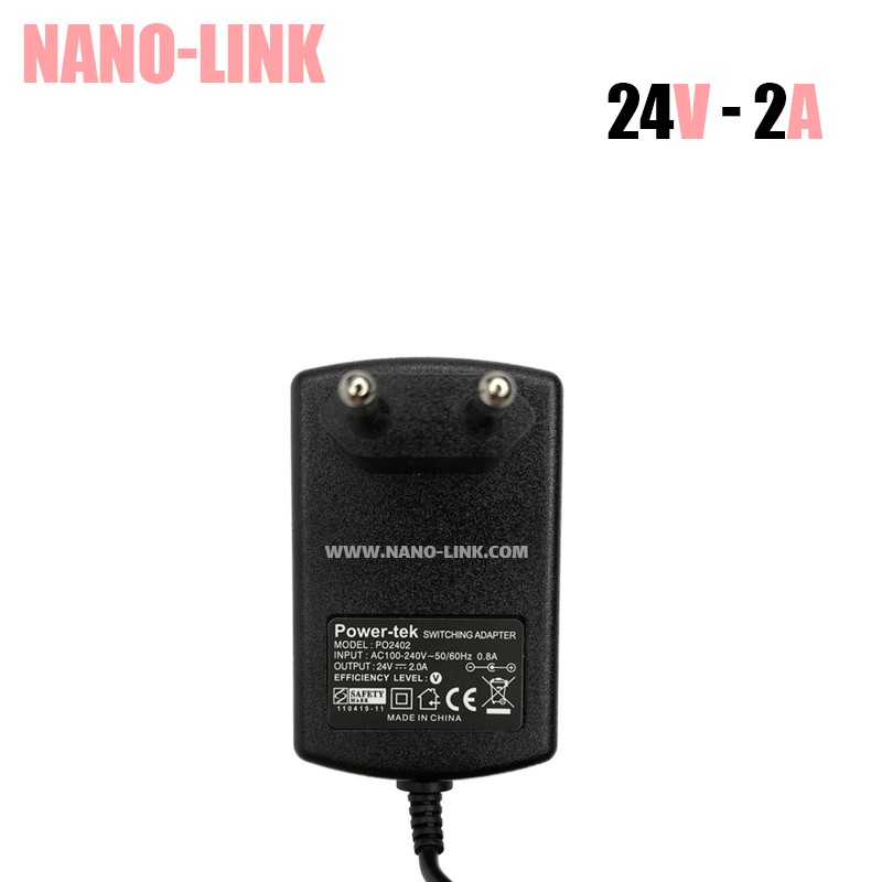 آداپتور 24 ولت 2 آمپر دیواری اورجینال