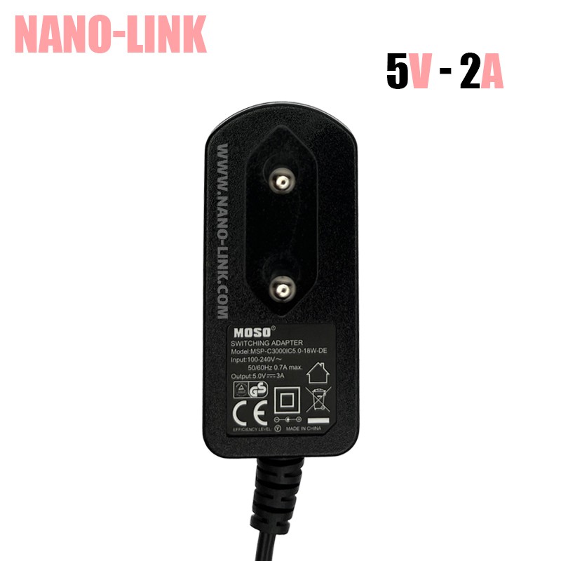 آداپتور 5 ولت 3 آمپر دیواری اورجینال