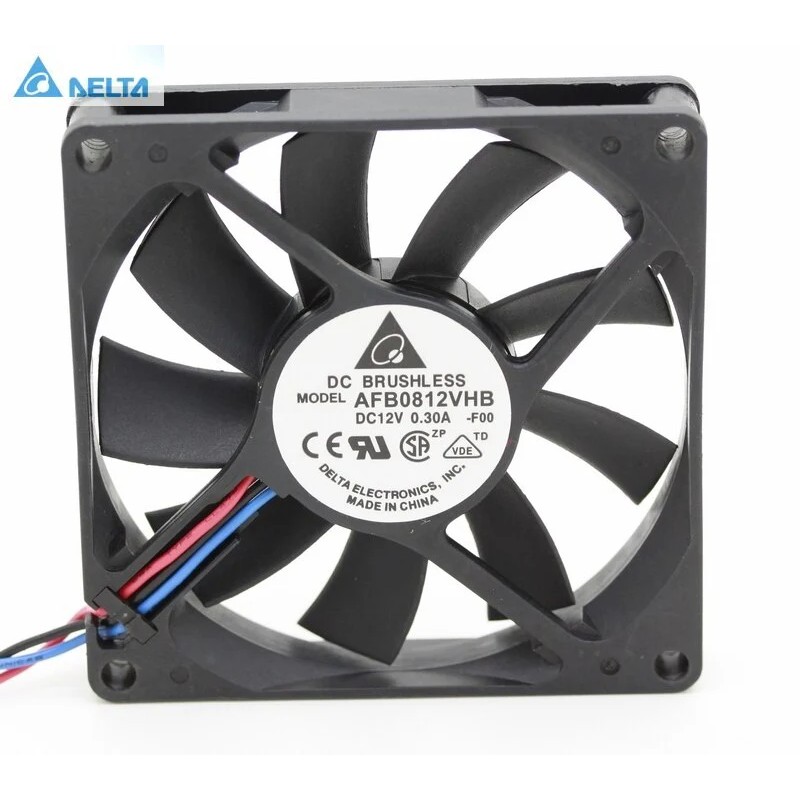 فن 12 ولت 0.30 آمپر بلبرینگی سایز 1.5*8*8