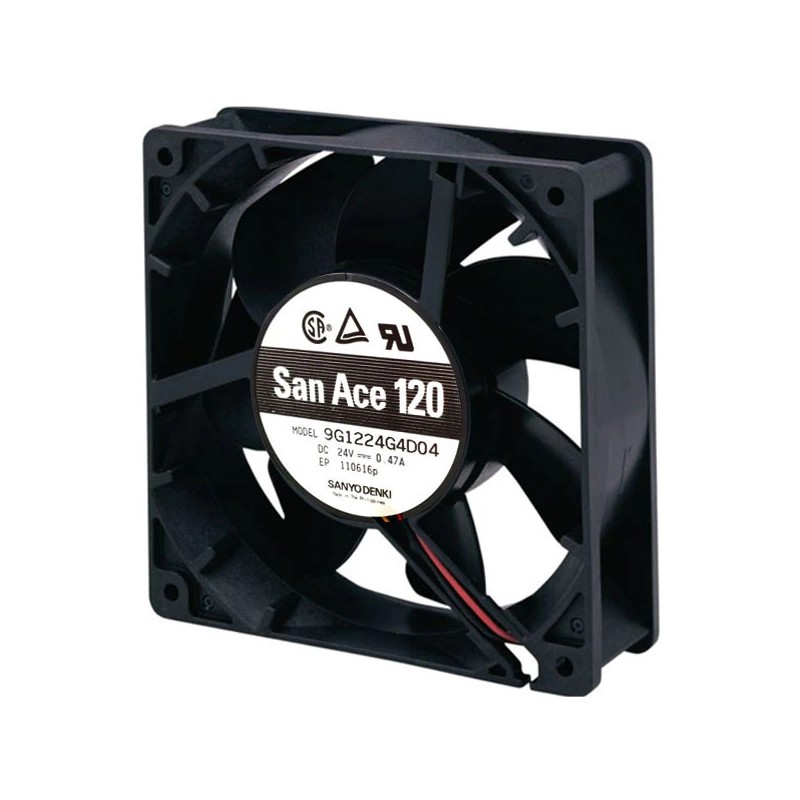 فن 24 ولت 0.47 آمپر بلبرینگی سایز 2.5*12*12