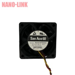 فن 24 ولت 0.34 آمپر بلبرینگی سایز 2.5*6*6