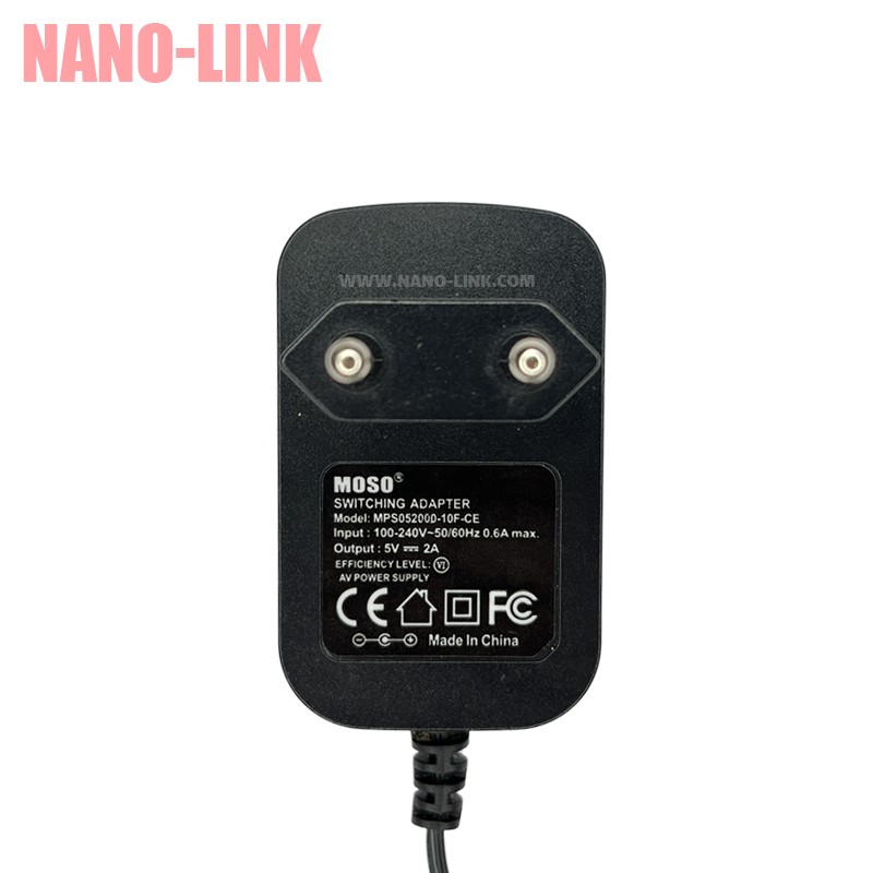 آداپتور 5 ولت 2 آمپر برند موسو اورجینال