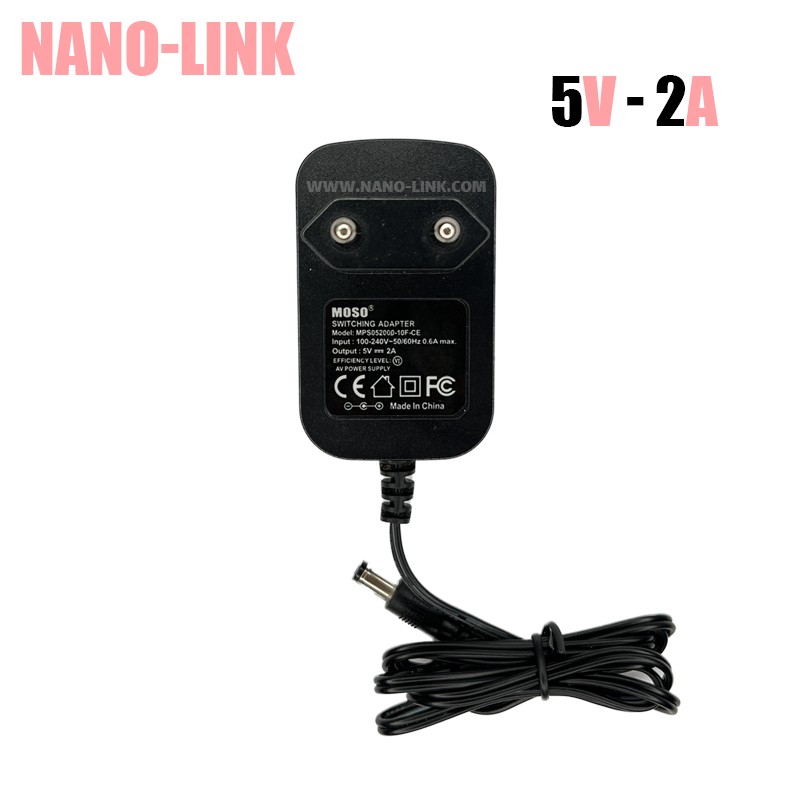 آداپتور 5 ولت 2 آمپر برند موسو اورجینال