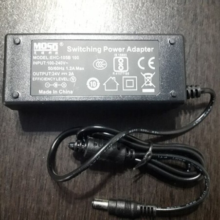 آداپتور 24 ولت 2 آمپر برند moso اورجینال آداپتور 24 ولت 2 آمپر برند moso اورجینال