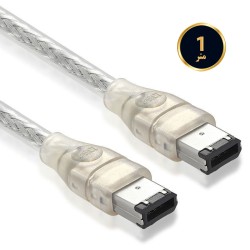 کابل 1394 فایروایر 6 پین به 6 پین 1 متری