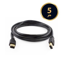 کابل 1394 فایروایر 6 پین به 6 پین 5 متر