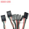 براکت پنلی جلوی کیس شامل 2 پورت USB دکمه پاور و ریست بهمراه LEDs