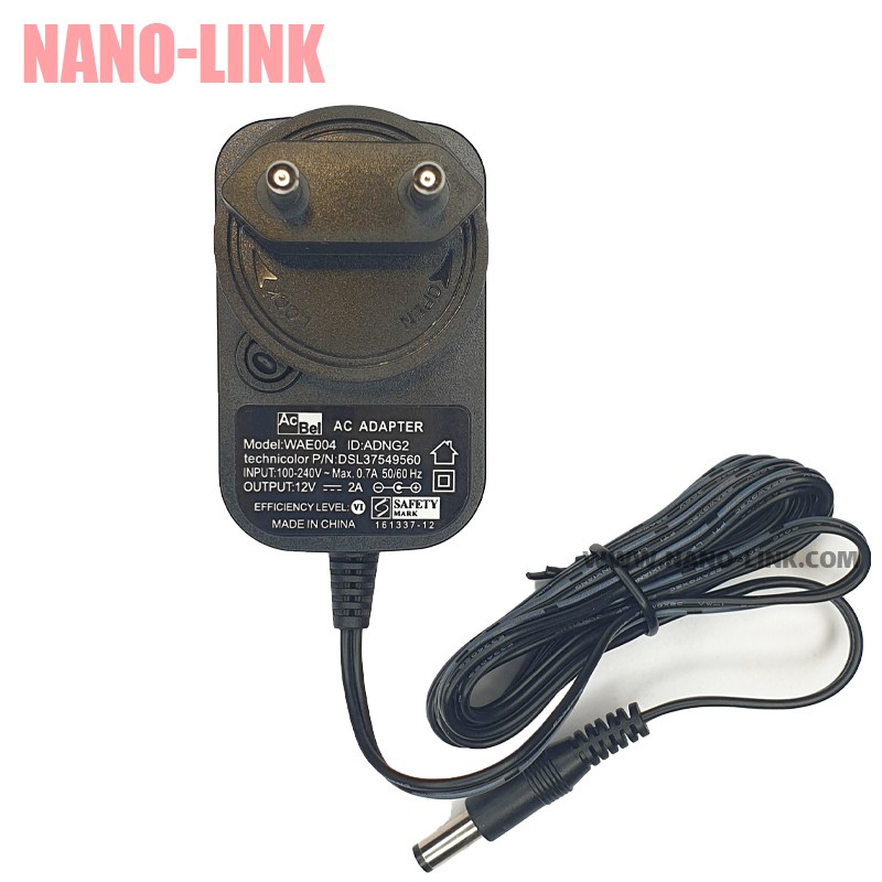 آداپتور 12 ولت 2 آمپر ACBEL اورجینال