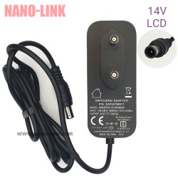 آداپتور مانیتور 14 ولت 3 آمپر اورجینال