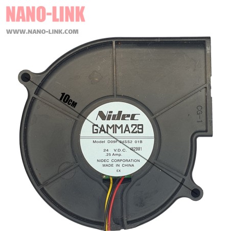 فن حلزونی 24 ولت 0.25 آمپر بلبرینگی سایز 3*9*9