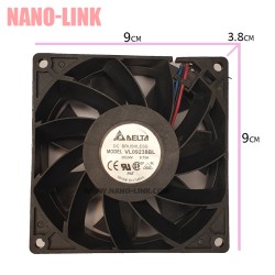 فن 24 ولت 0.75 آمپر سایز 3.8*9*9