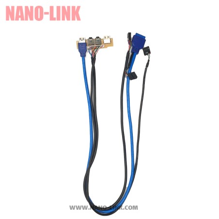 براکت USB 2.0 و USB 3.0 بهمراه جک اسپیکر و میکروفن