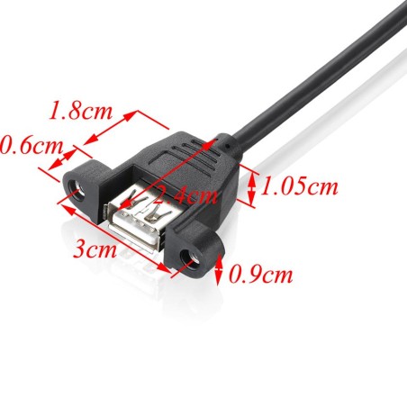 افزایش usb پنلی 1.5 متر