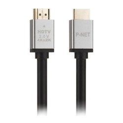 کابل HDMI فلت 20 متر ورژن 2 کیفیت 4k برند P-NET