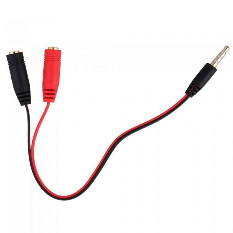 کابل تفکیک صدای میکروفون و هدفون