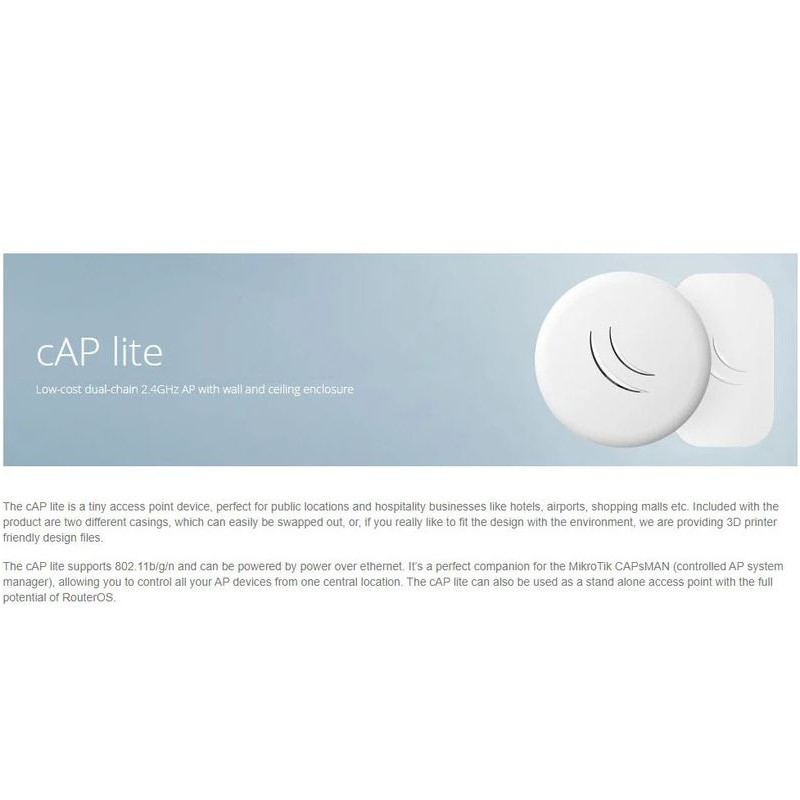اکسس پوینت میکروتیک مدل cAP Lite