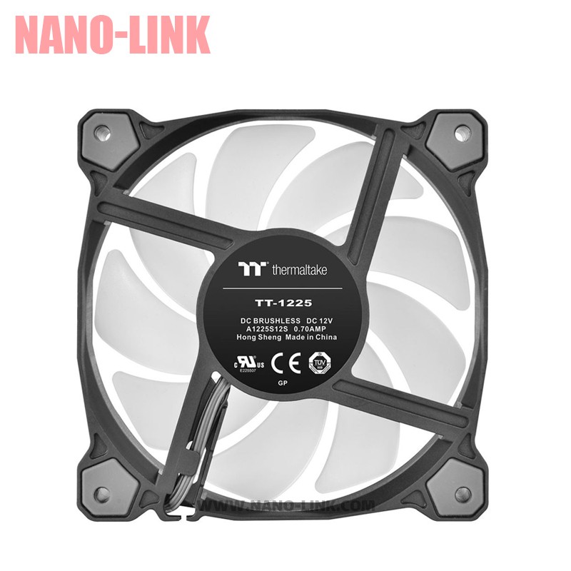 فن 12 ولت 0.70 آمپر اورجینال ترمالتیک (Thermaltake) بلبرینگی سایز 2.5*12*12