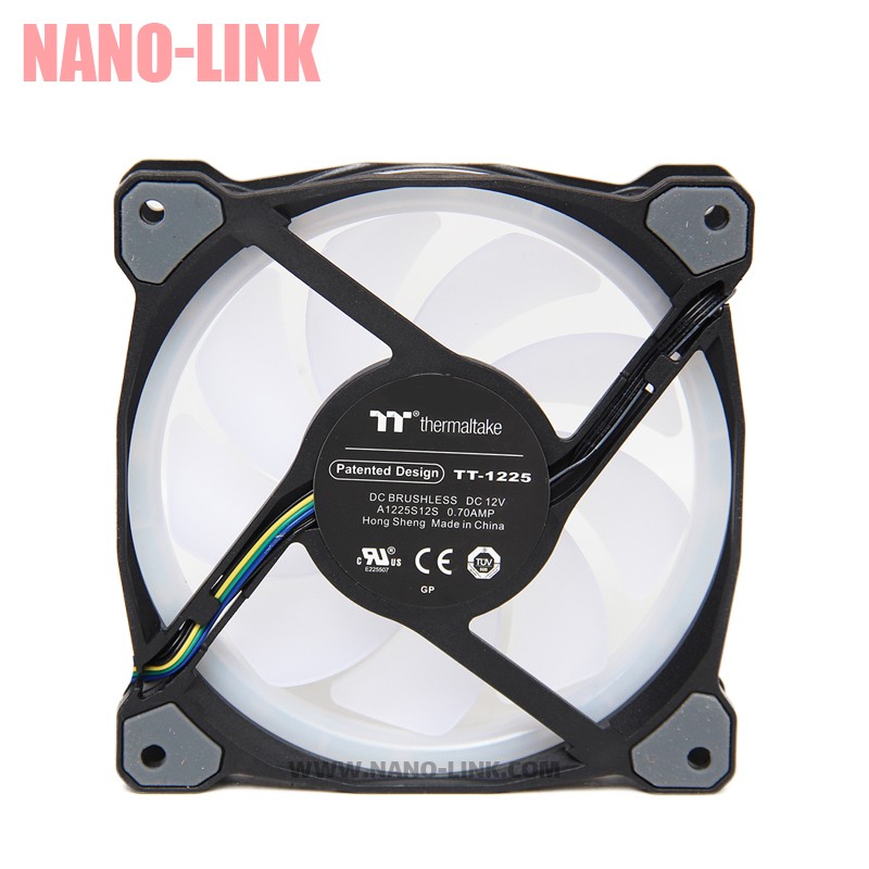 فن 12 ولت 0.70 آمپر اورجینال ترمالتیک (Thermaltake) بلبرینگی سایز 2.5*12*12