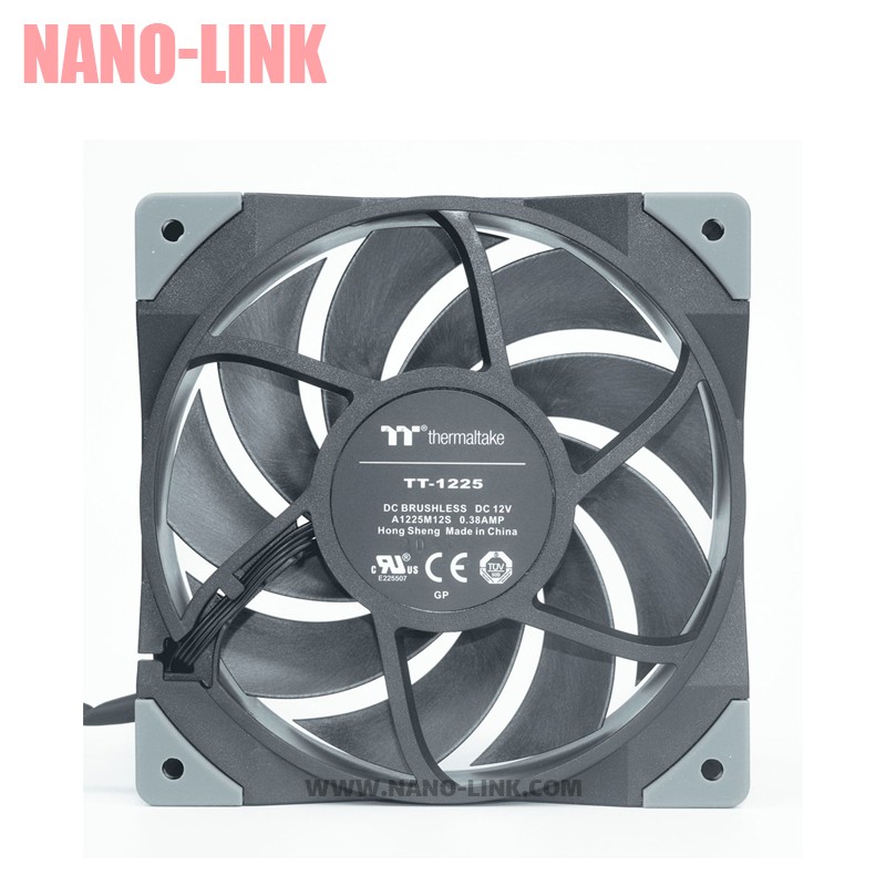 فن 12 ولت 0.38 آمپر اورجینال ترمالتیک (Thermaltake) بلبرینگی سایز 2.5*12*12