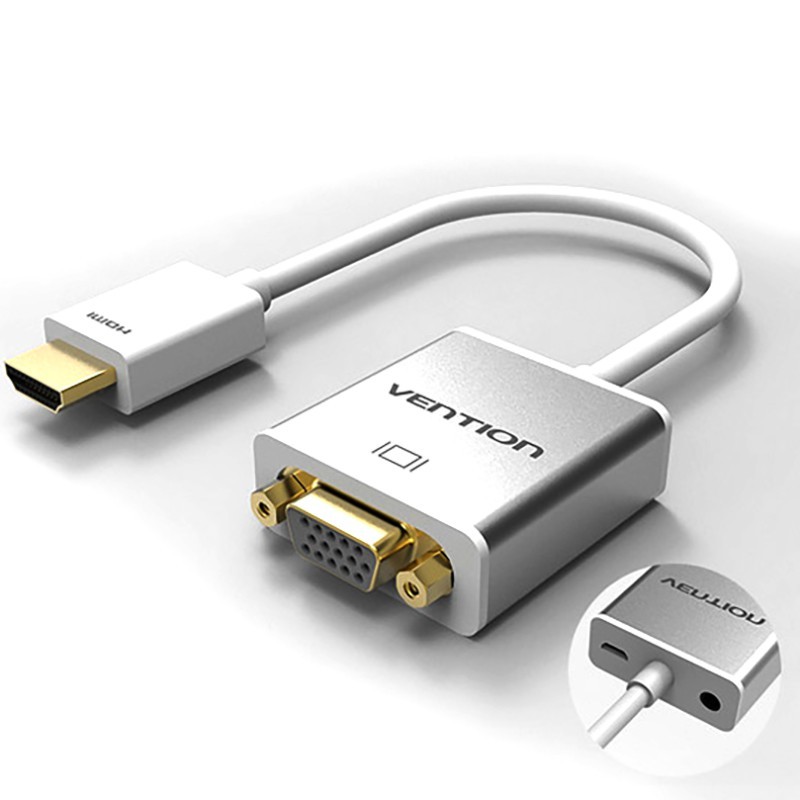 تبدیل HDMI به VGA با صدا و پاور مناسب کنسول بازی