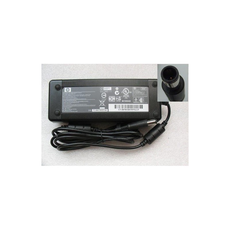آداپتور لپ تاپ HP اچ پی 18.5 ولت 6.5 آمپر سر دلی