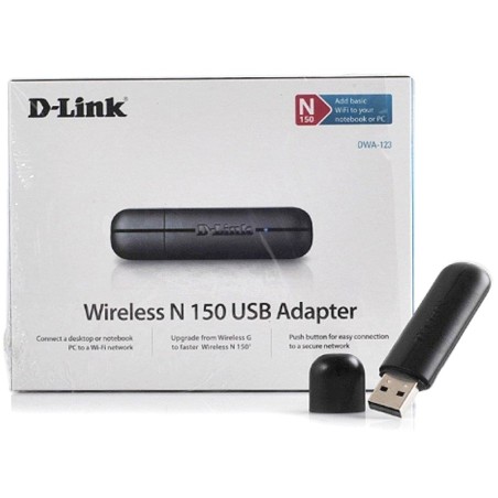 کارت شبکه بیسیم USB برند D-LINK مدل DWA-123