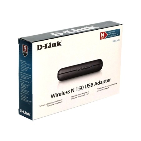 کارت شبکه بیسیم USB برند D-LINK مدل DWA-123