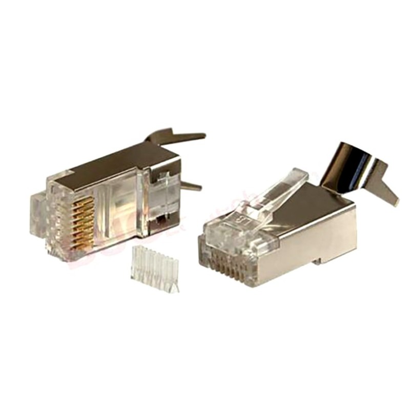 سوکت شبکه CAT7 چینی دنباله دار شانه دار