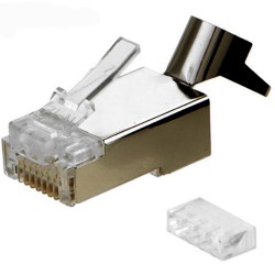 سوکت شبکه CAT7 تایوانی دنباله دار شانه دار