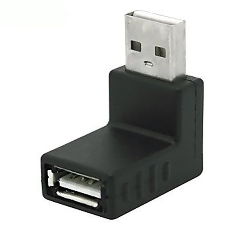 تبدیل نر و ماده USB مدل 90 درجه