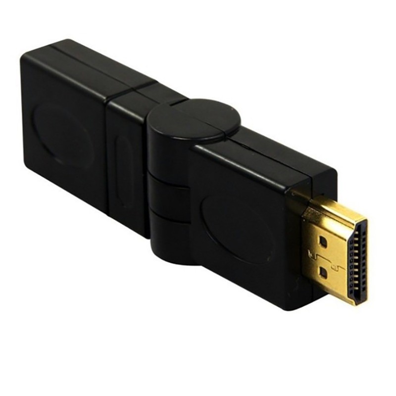 تبدیل 2 سر ماده HDMI مدل چرخشی